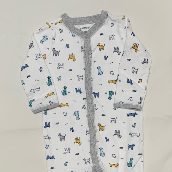 Carter’s Waffle Footie Never Worn - Picture 3 of 3